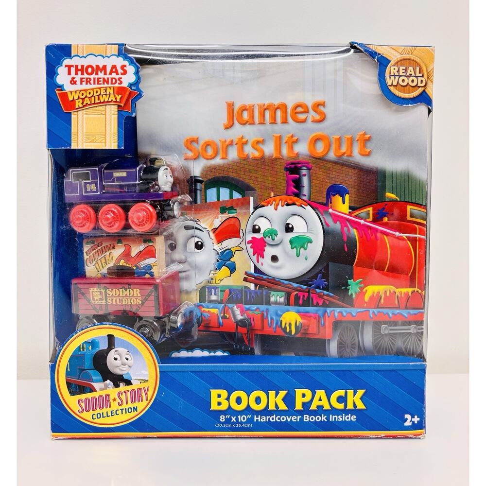 James Sorts It Out Book Pack Thomas Wooden Railway CCX62 Complete